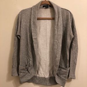 Grey cardigan